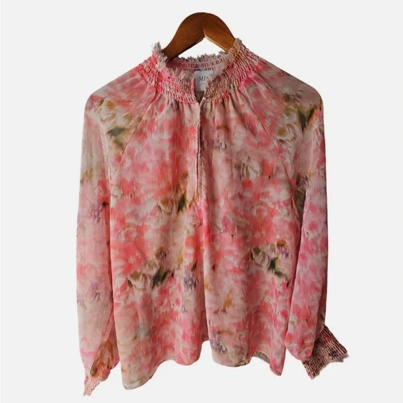 Misa Los Angeles Alexis Women’s Top in Taza Floral - Picture 4 of 9